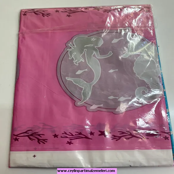 Deniz Kızı Temalı Masa Örtüsü